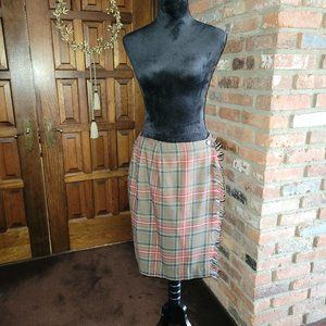 Worsted Wool Skirt by Rafaella, Size 14